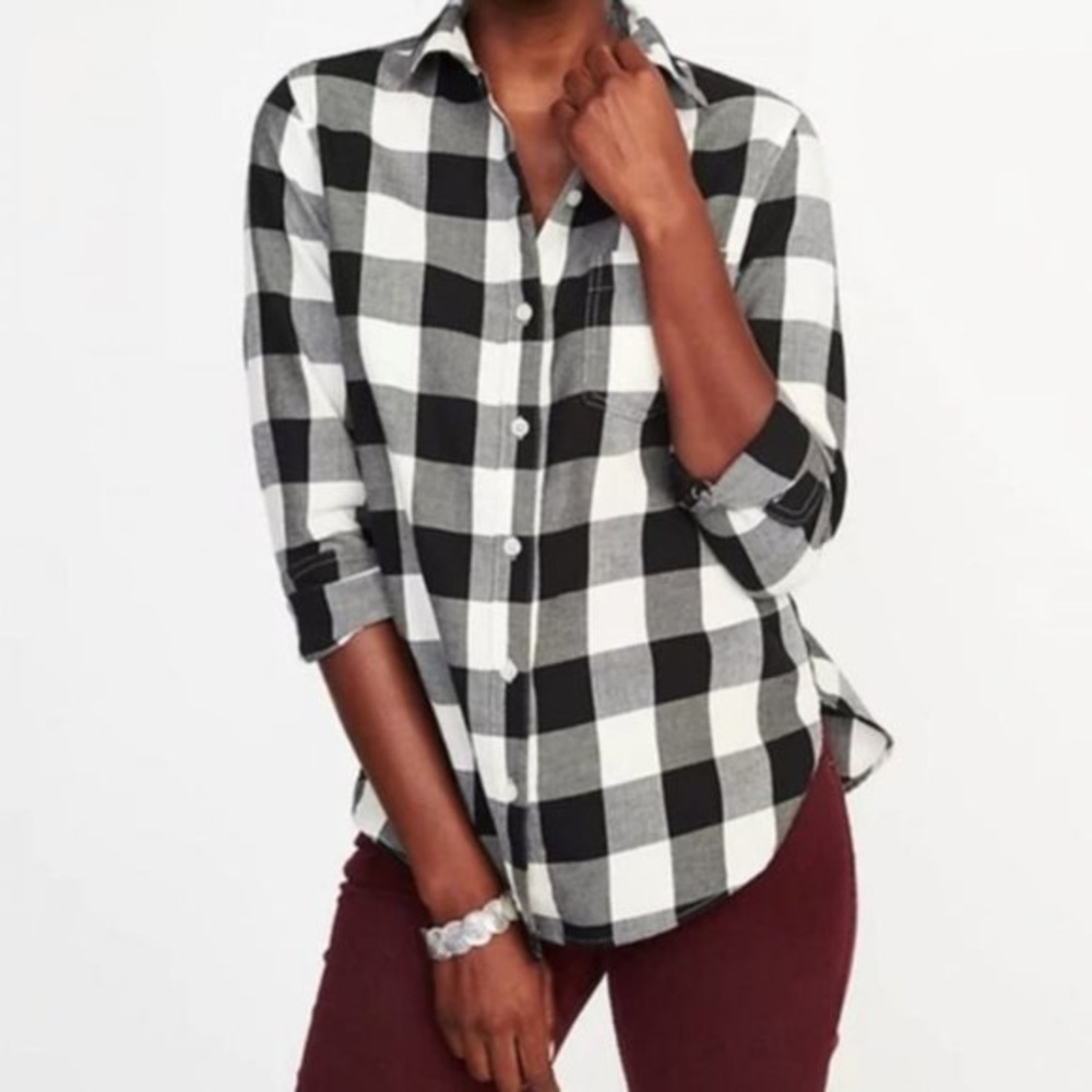 Old Navy Buffalo Plaid Flannel